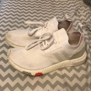 Adidas NMD Racer Primeknit Shoes White